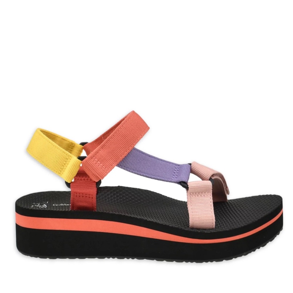 NWT- Time and Tru Platform Nature Sandals